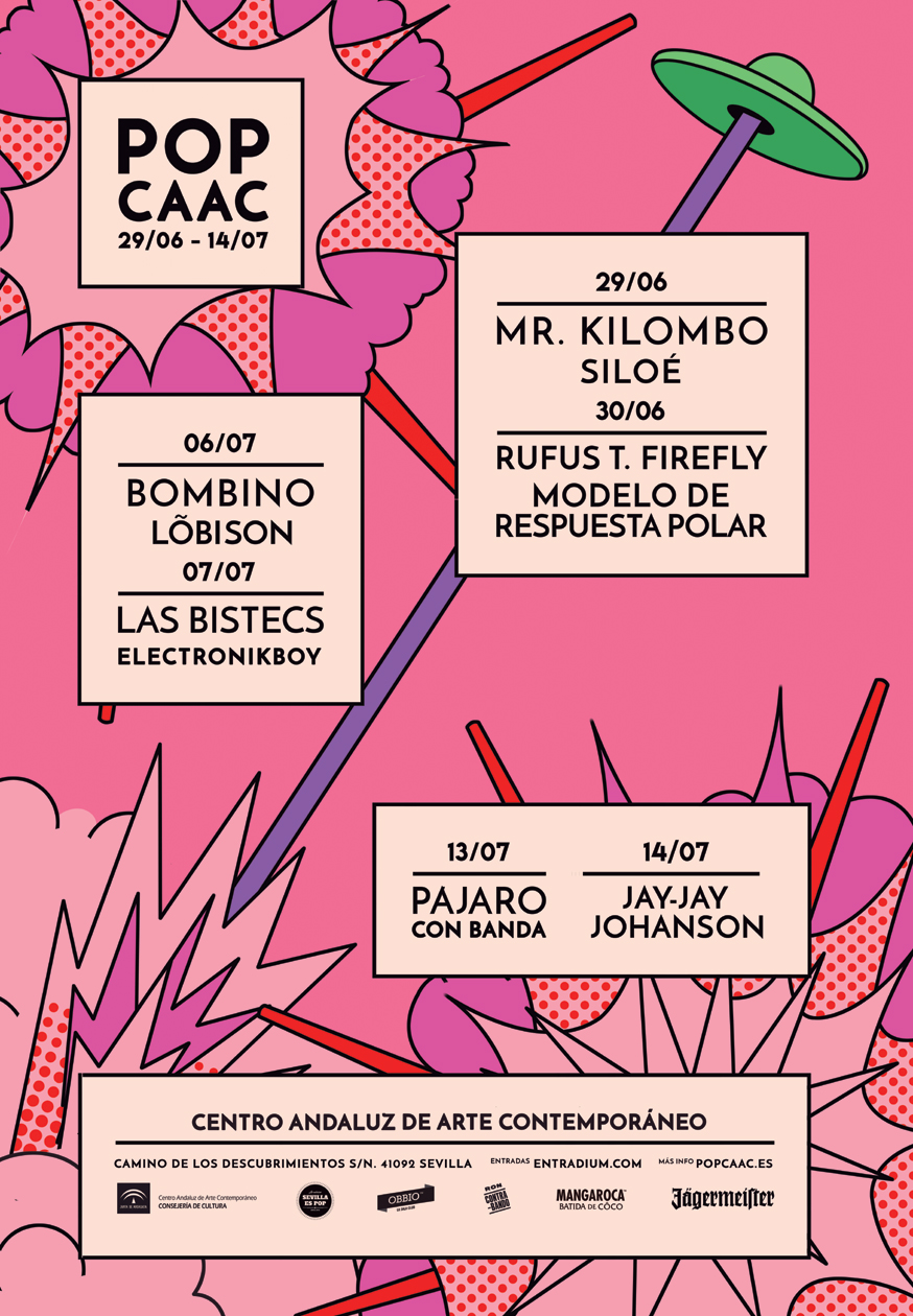 Cartel Junio/Julio - POP CAAC 2017