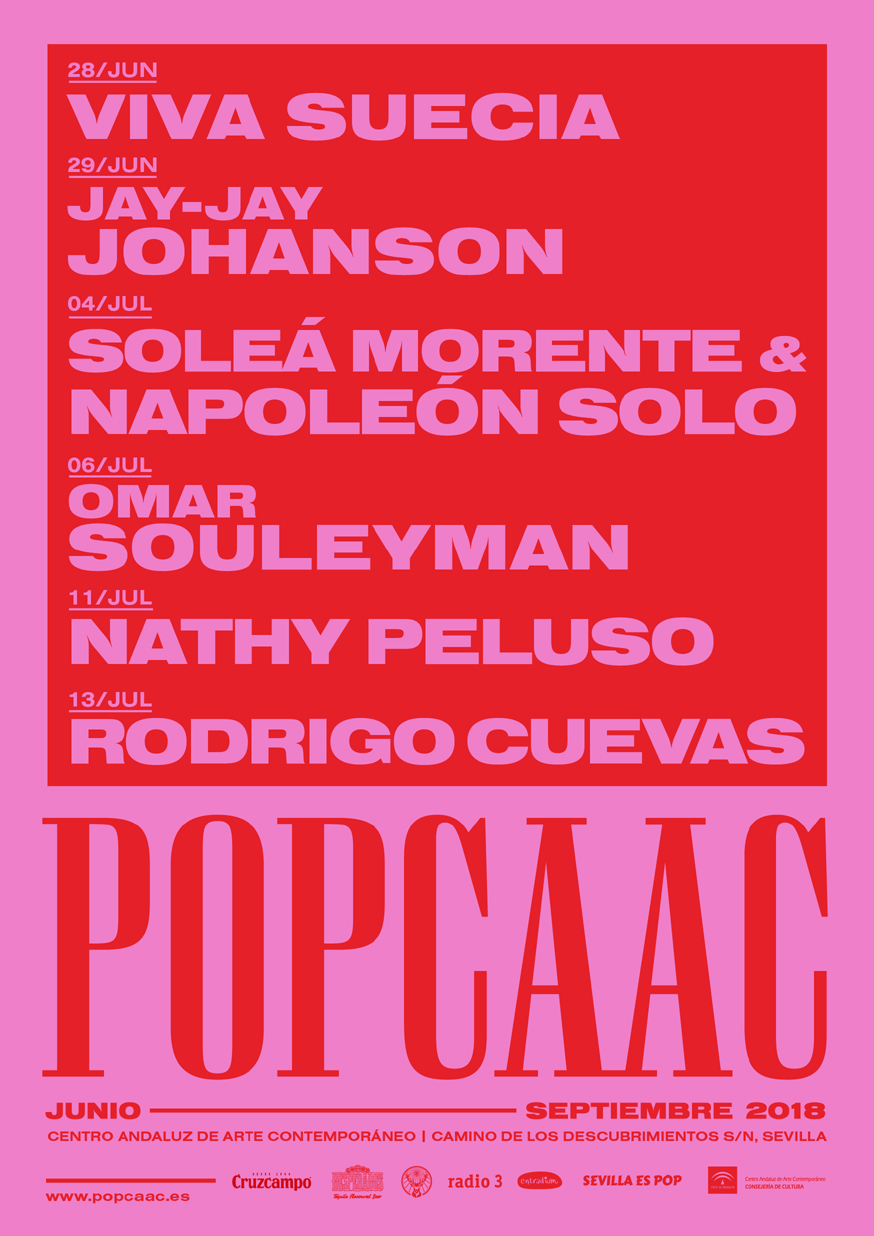 Cartel Junio/Julio - POP CAAC 2017